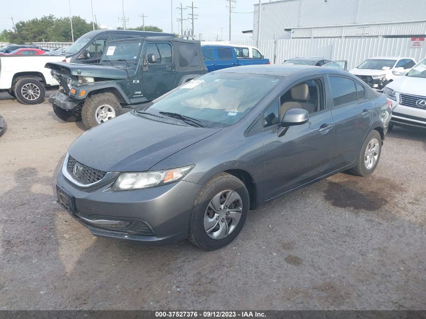 2013 HONDA CIVIC SDN LX - 2HGFB2F53DH586991