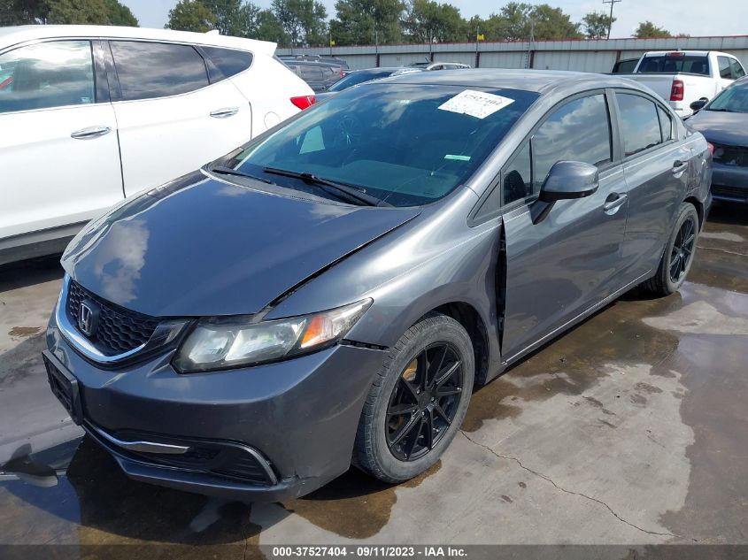 2013 HONDA CIVIC SDN LX - 2HGFB2F58DH562346