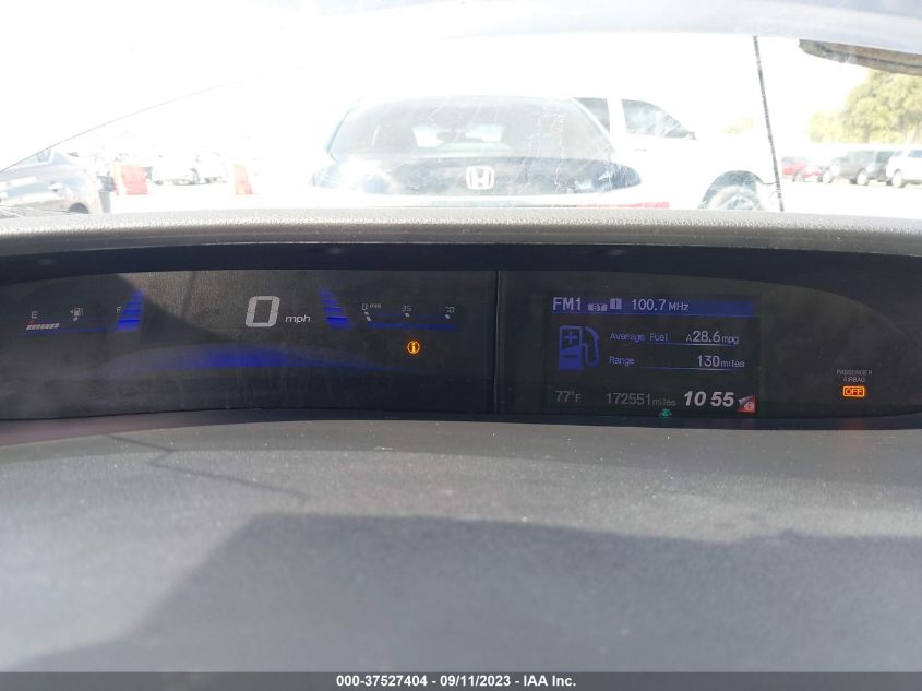 2013 HONDA CIVIC SDN LX - 2HGFB2F58DH562346
