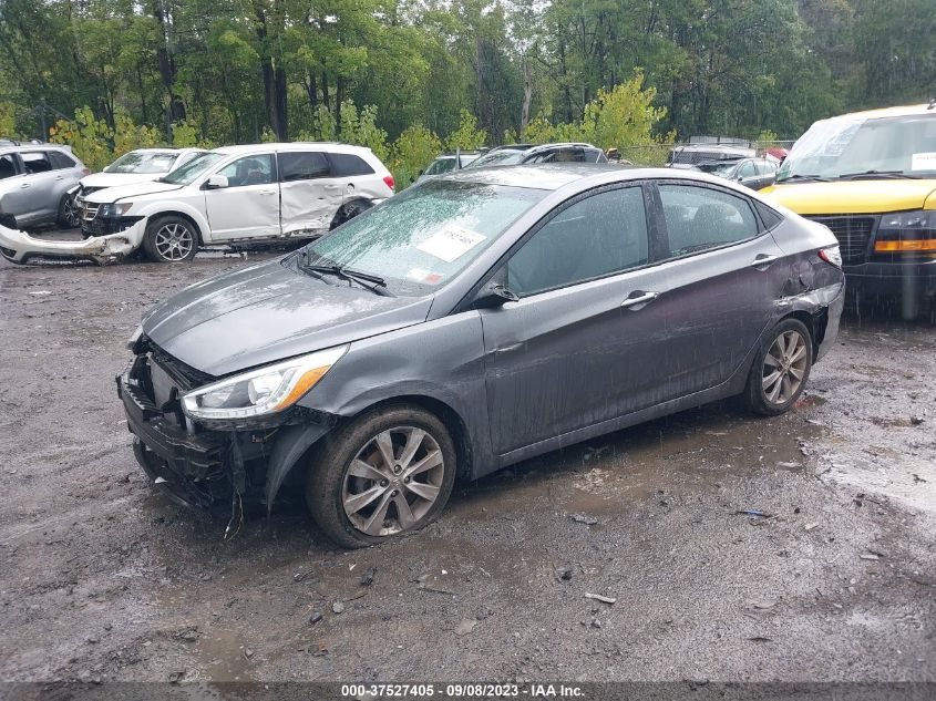 2014 HYUNDAI ACCENT GLS - KMHCU4AE4EU762360