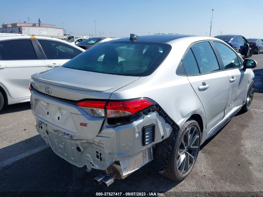 2022 TOYOTA COROLLA SE - 5YFS4MCEXNP103547