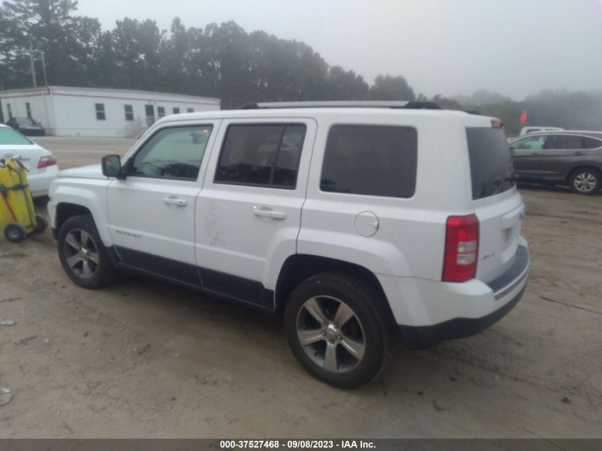 2016 JEEP PATRIOT LATITUDE - 1C4NJRFB7GD709673