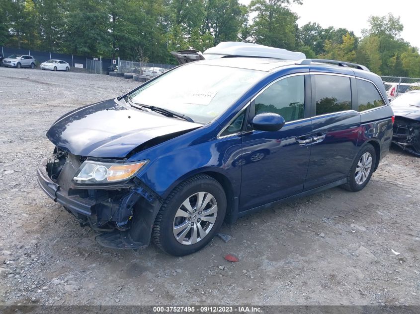 2014 HONDA ODYSSEY EX-L - 5FNRL5H69EB072862