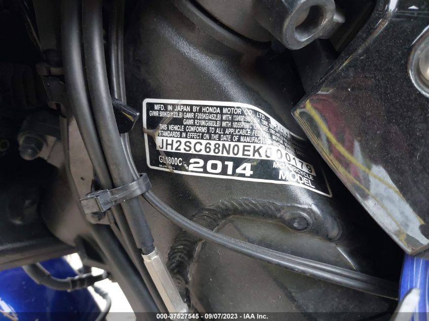 2014 HONDA GL1800 C - JH2SC68N0EK000179