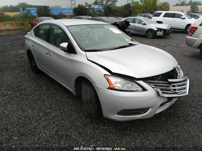 2013 NISSAN SENTRA S - 3N1AB7AP8DL747389