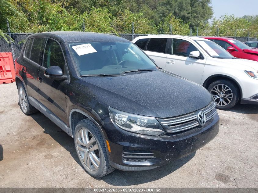 2014 VOLKSWAGEN TIGUAN S - WVGAV3AX4EW540471