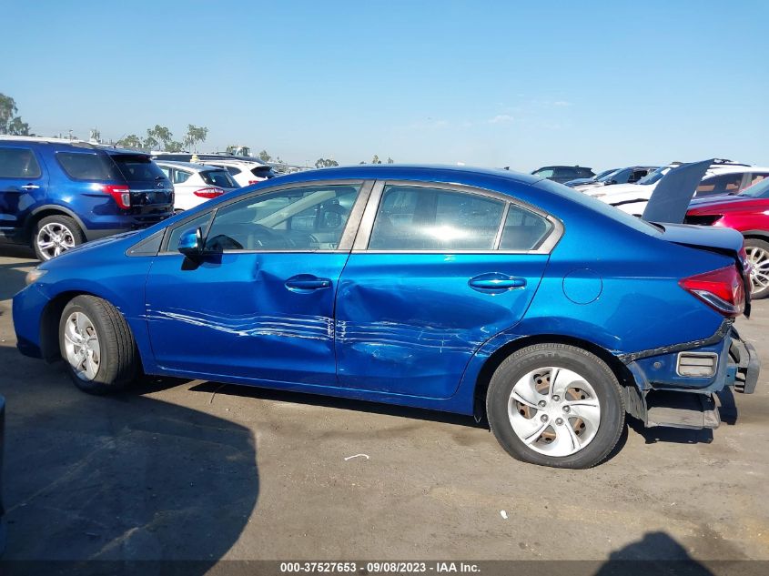 2013 HONDA CIVIC SDN LX - 19XFB2F56DE230187