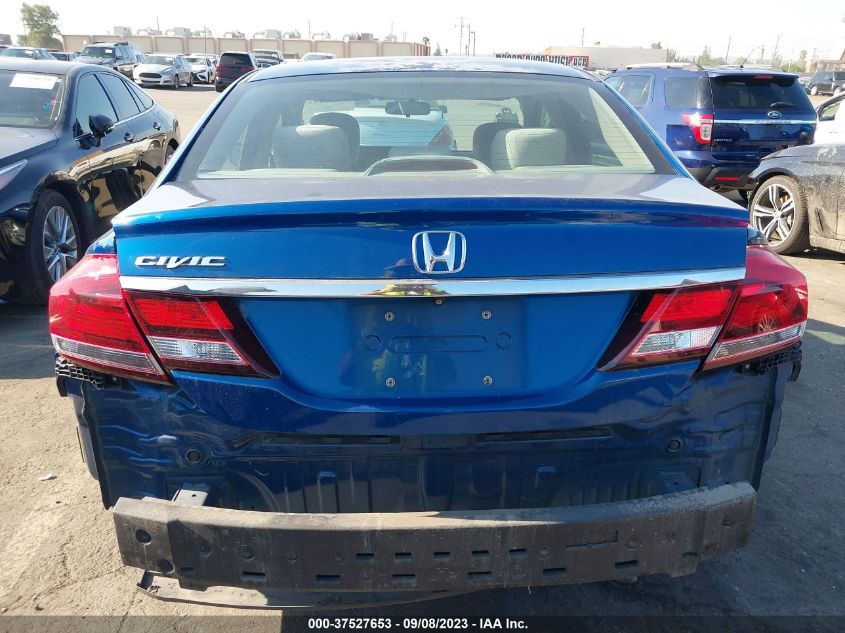 2013 HONDA CIVIC SDN LX - 19XFB2F56DE230187