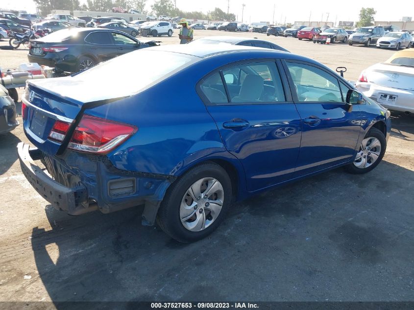 2013 HONDA CIVIC SDN LX - 19XFB2F56DE230187