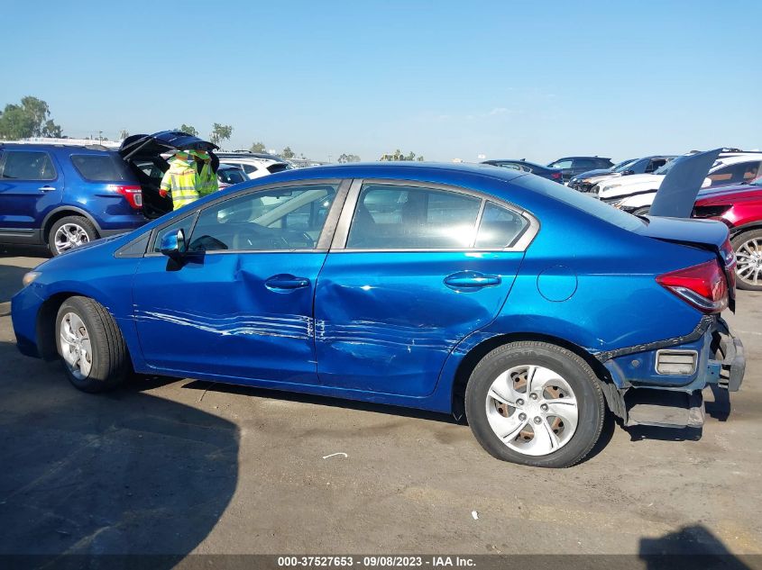 2013 HONDA CIVIC SDN LX - 19XFB2F56DE230187