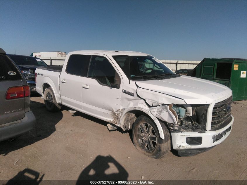 2016 FORD F-150 XL/LARIAT/XLT - 1FTEW1CP1GKF96947
