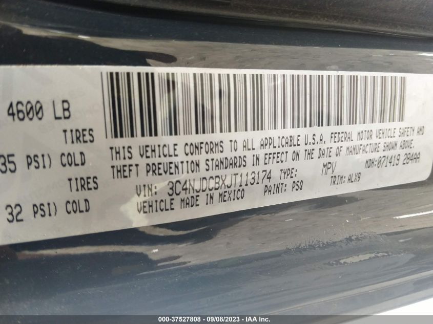 2018 JEEP COMPASS LIMITED - 3C4NJDCBXJT113174