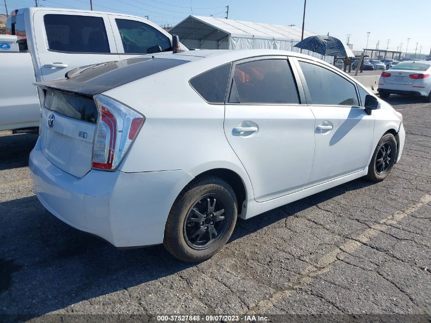 2014 TOYOTA PRIUS FOUR/FIVE/THREE/ONE/TWO - JTDKN3DU7E0356557