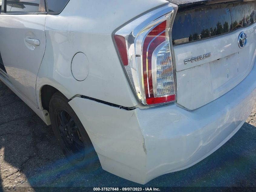 2014 TOYOTA PRIUS FOUR/FIVE/THREE/ONE/TWO - JTDKN3DU7E0356557