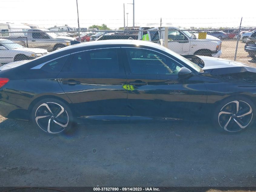 2021 HONDA ACCORD SEDAN SPORT - 1HGCV1F34MA098117