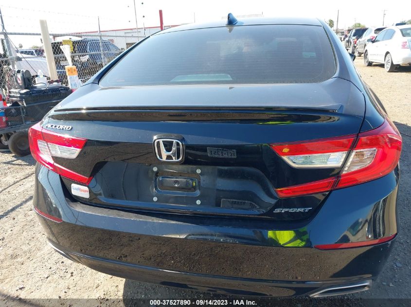 2021 HONDA ACCORD SEDAN SPORT - 1HGCV1F34MA098117