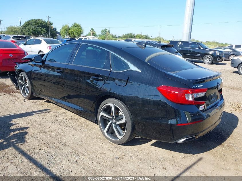 2021 HONDA ACCORD SEDAN SPORT - 1HGCV1F34MA098117