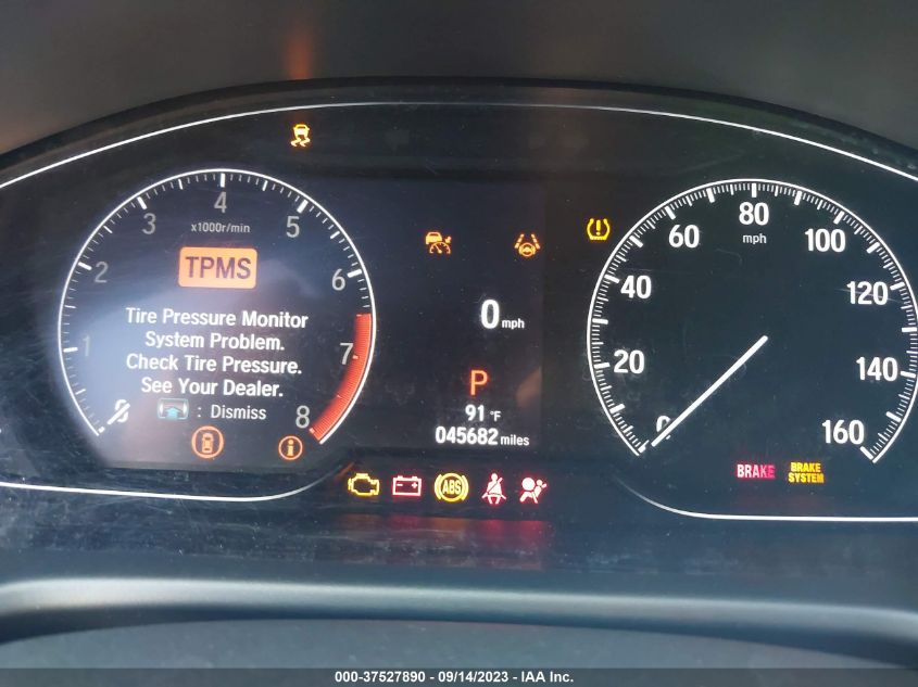 2021 HONDA ACCORD SEDAN SPORT - 1HGCV1F34MA098117