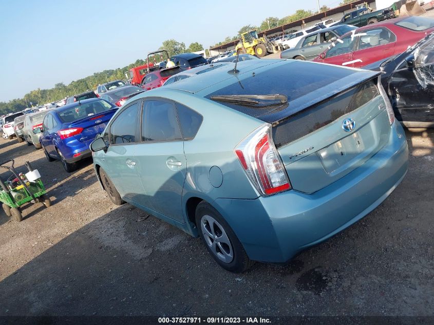2014 TOYOTA PRIUS FOUR/FIVE/THREE/ONE/TWO - JTDKN3DU2E1746458
