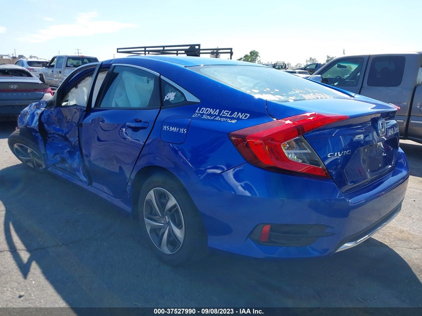 VIN 19XFC2F60LE216192 2020 HONDA CIVIC SEDAN LX