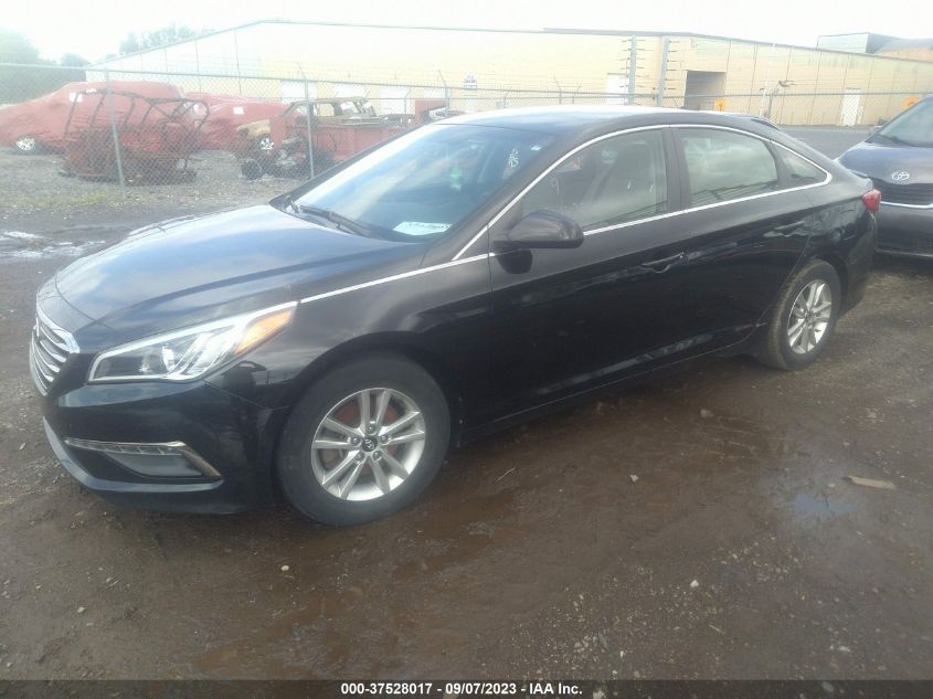 2015 HYUNDAI SONATA 2.4L GL - 5NPE24AF8FH079309