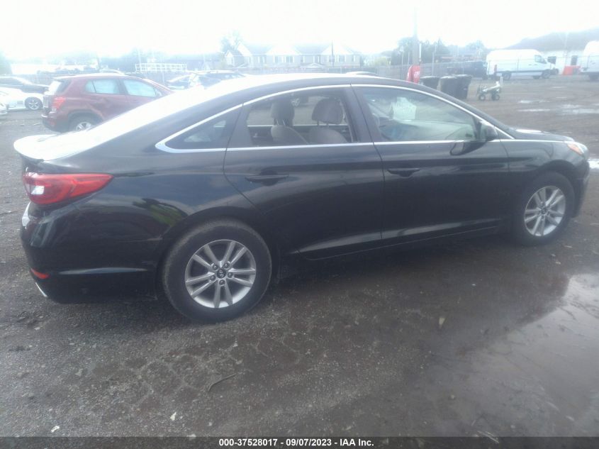 2015 HYUNDAI SONATA 2.4L GL - 5NPE24AF8FH079309