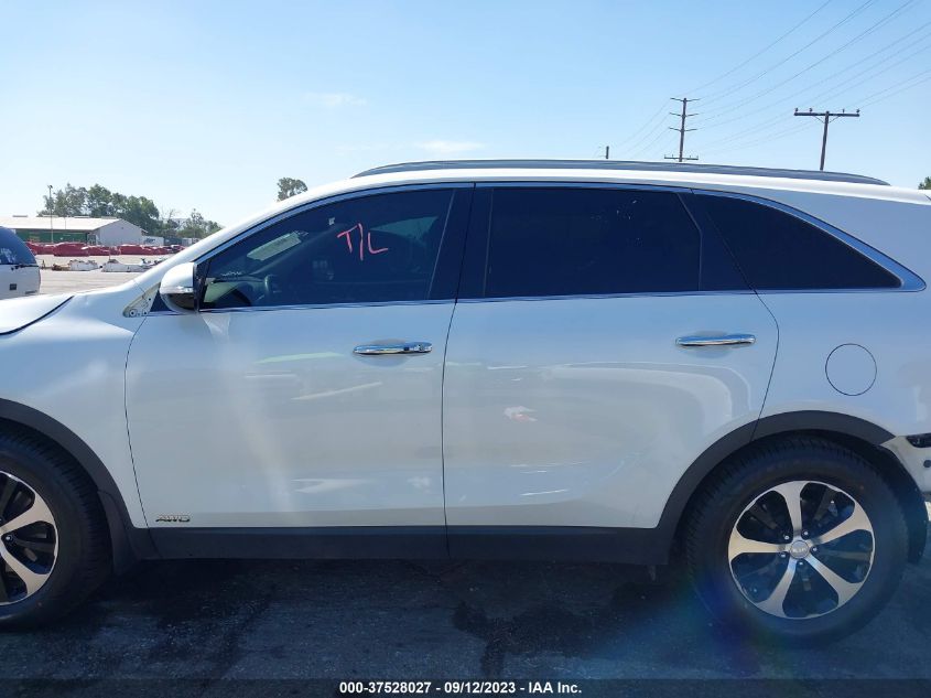 2016 KIA SORENTO EX - 5XYPHDA14GG144208