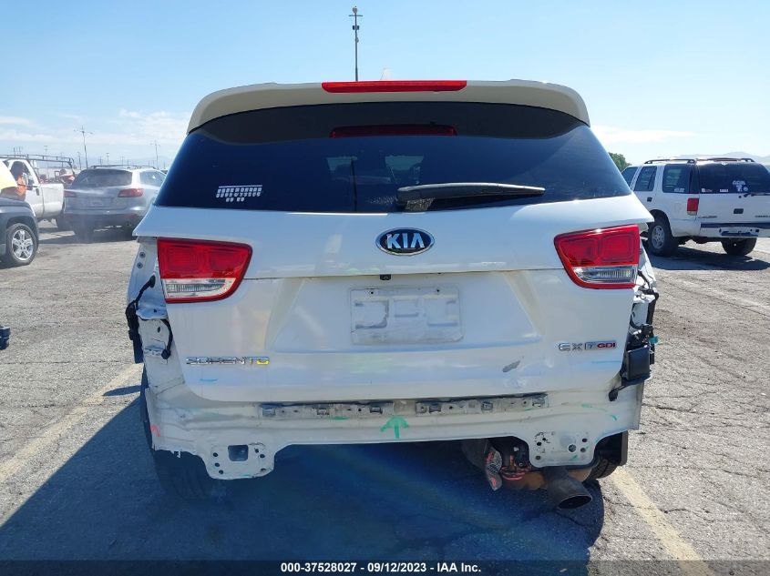 2016 KIA SORENTO EX - 5XYPHDA14GG144208