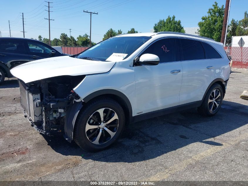 2016 KIA SORENTO EX - 5XYPHDA14GG144208