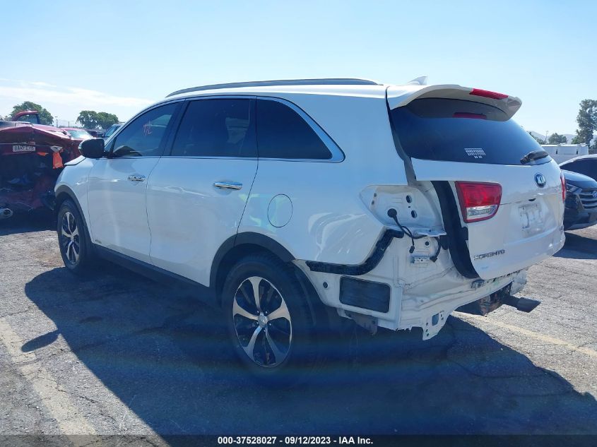 2016 KIA SORENTO EX - 5XYPHDA14GG144208