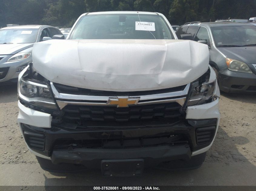 2021 CHEVROLET COLORADO 4WD WORK TRUCK - 1GCGTBEN7M1108010