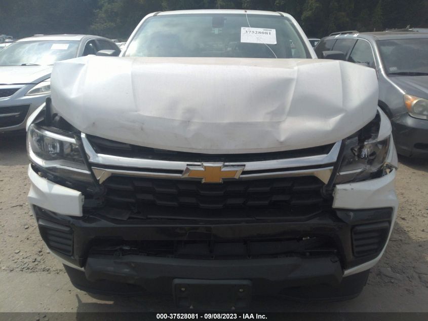 2021 CHEVROLET COLORADO 4WD WORK TRUCK - 1GCGTBEN7M1108010