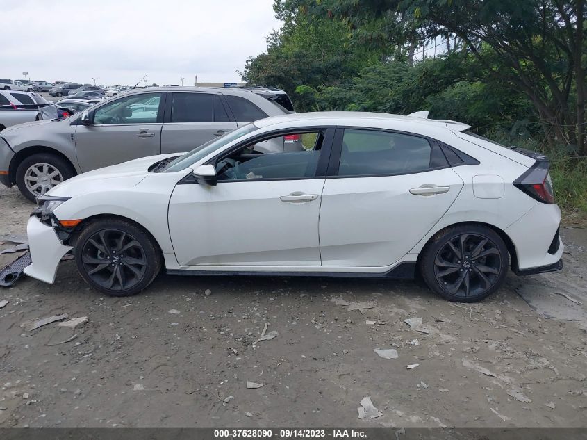 2018 HONDA CIVIC HATCHBACK SPORT - SHHFK7H45JU417992