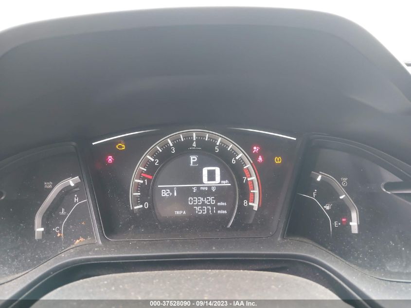 2018 HONDA CIVIC HATCHBACK SPORT - SHHFK7H45JU417992