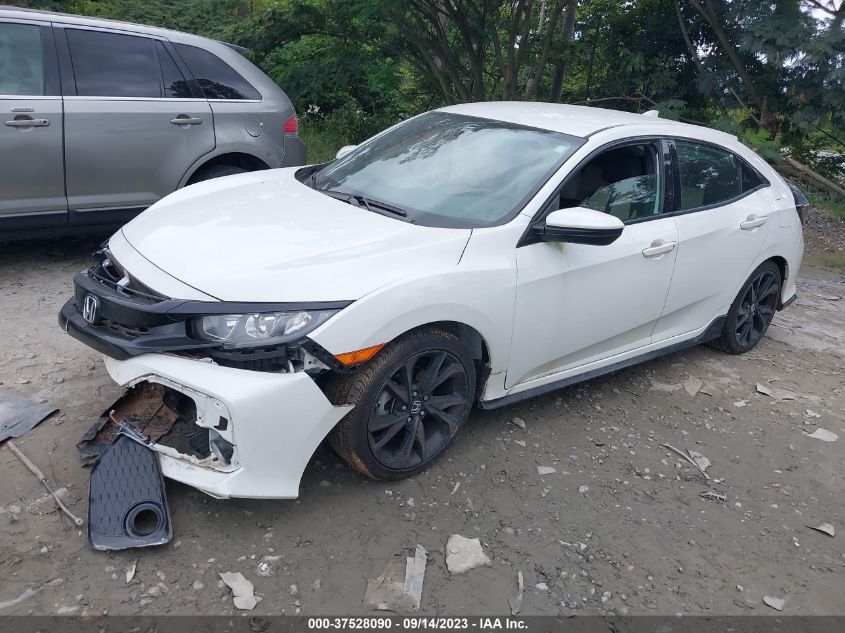 2018 HONDA CIVIC HATCHBACK SPORT - SHHFK7H45JU417992