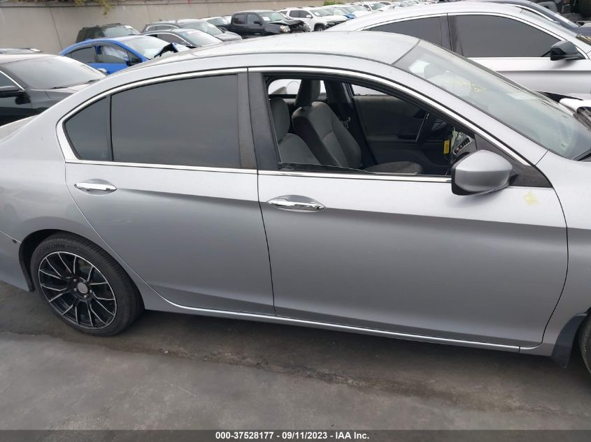 2017 HONDA ACCORD SEDAN LX - 1HGCR2F3XHA270554