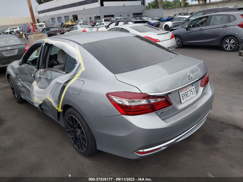 2017 HONDA ACCORD SEDAN LX - 1HGCR2F3XHA270554