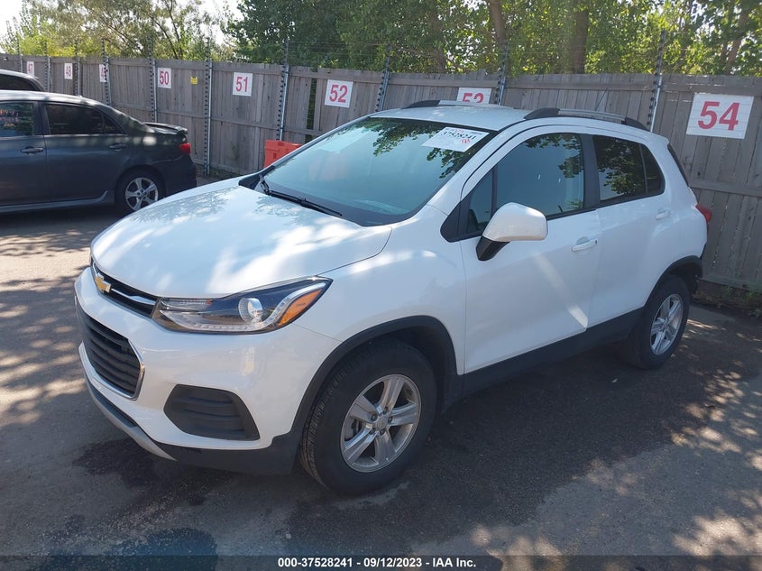 VIN KL7CJPSB6MB322134 2021 CHEVROLET TRAX LT