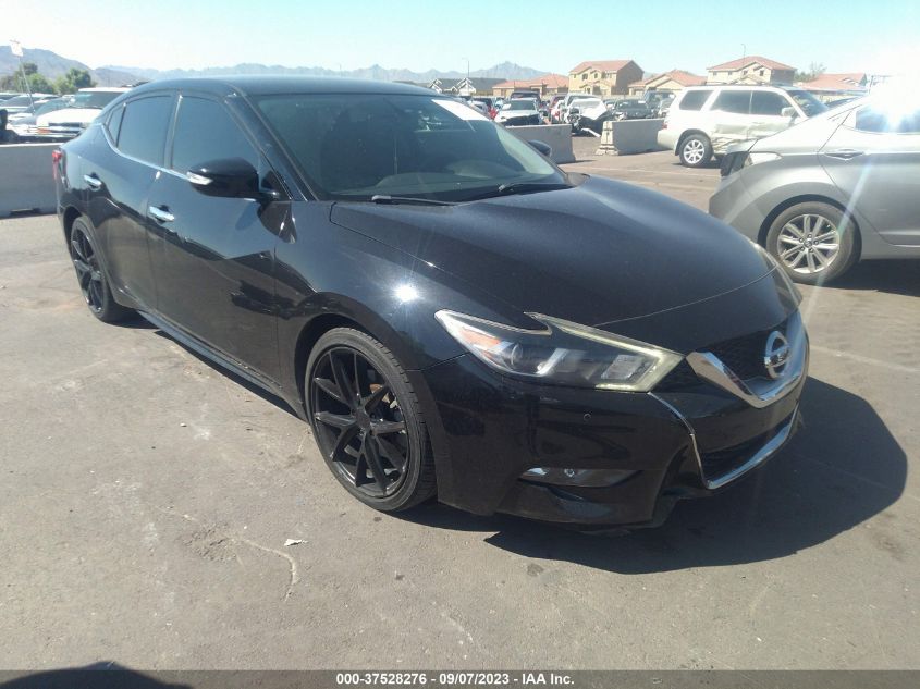 2017 NISSAN MAXIMA 3.5S/SV/SL/SR/PLAT - 1N4AA6AP2HC407236