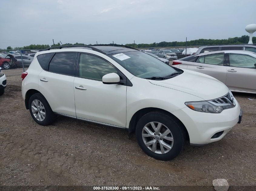 2013 NISSAN MURANO SL - JN8AZ1MW0DW308498