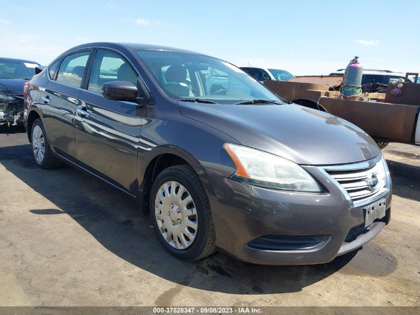 2013 NISSAN SENTRA S - 3N1AB7AP7DL787883