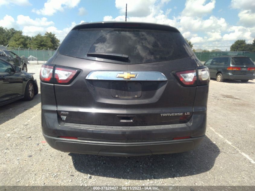 2014 CHEVROLET TRAVERSE LS - 1GNKVFED6EJ362917