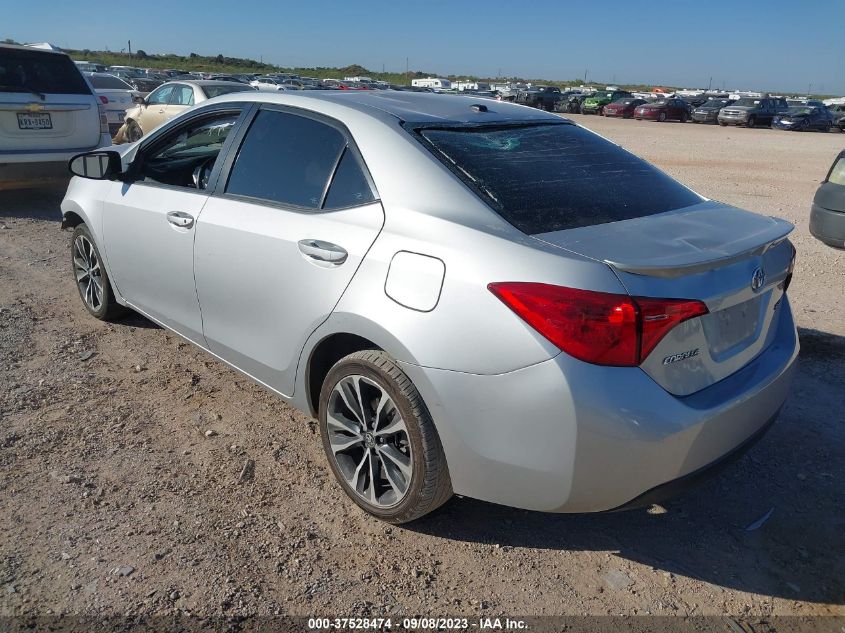 2017 TOYOTA COROLLA L/LE/XLE/SE - 2T1BURHE7HC787998