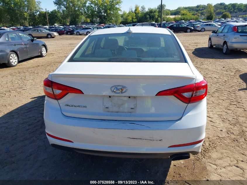 2016 HYUNDAI SONATA 2.4L SE - 5NPE24AFXGH358486