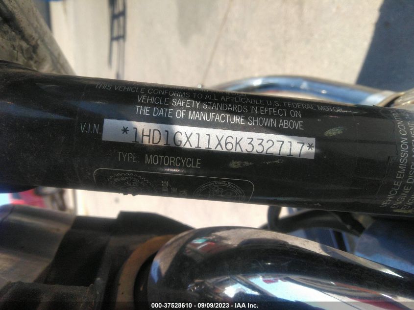 2006 HARLEY-DAVIDSON FXDBI 1HD1GX11X6K332717