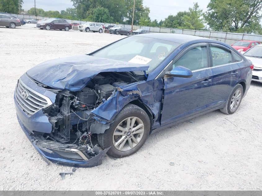 2015 HYUNDAI SONATA 2.4L SE - 5NPE24AF5FH220871