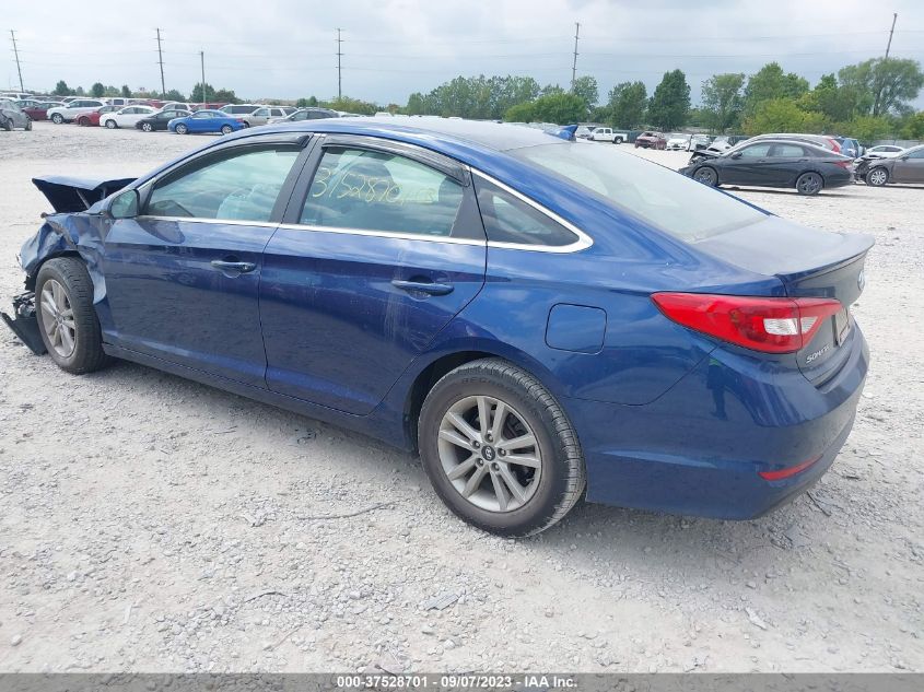 2015 HYUNDAI SONATA 2.4L SE - 5NPE24AF5FH220871