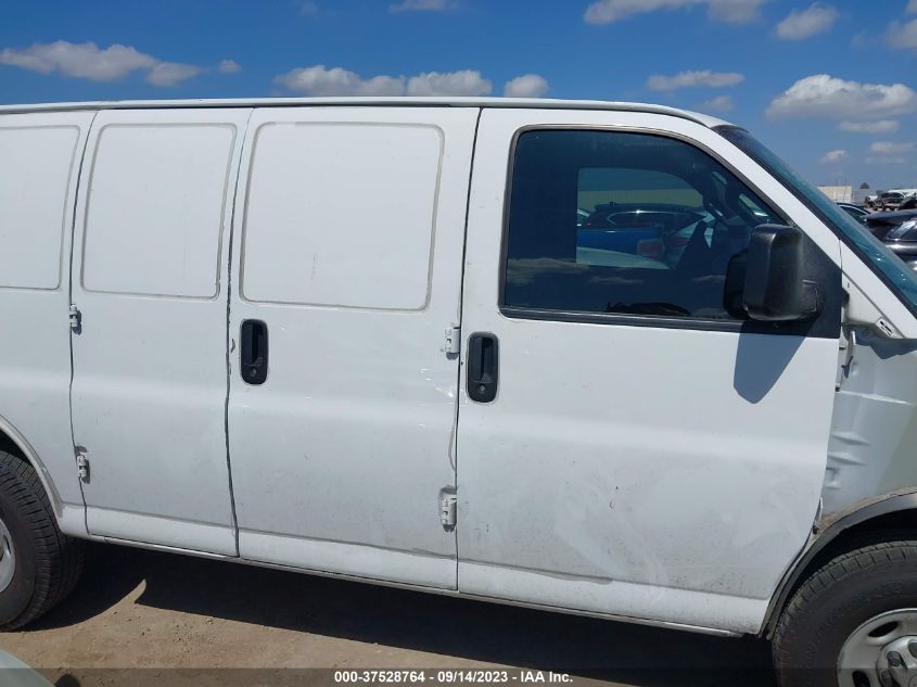 2017 CHEVROLET EXPRESS CARGO VAN 1GCWGAFF7H1163919