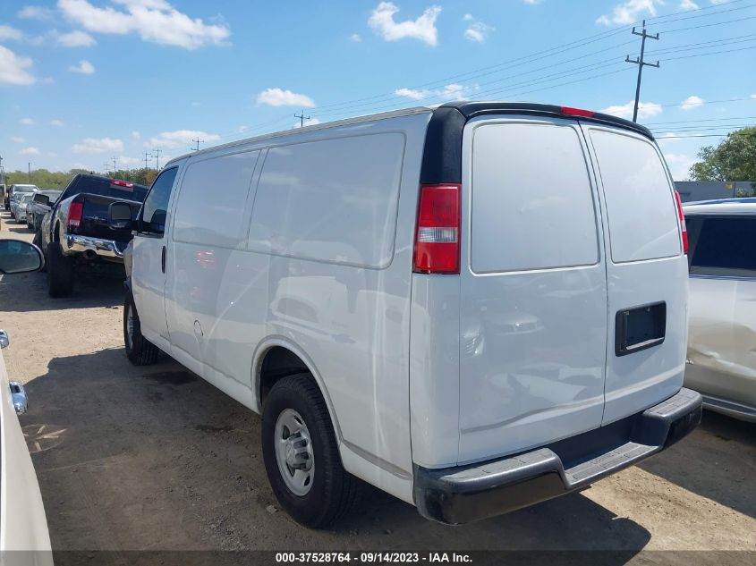 2017 CHEVROLET EXPRESS CARGO VAN 1GCWGAFF7H1163919