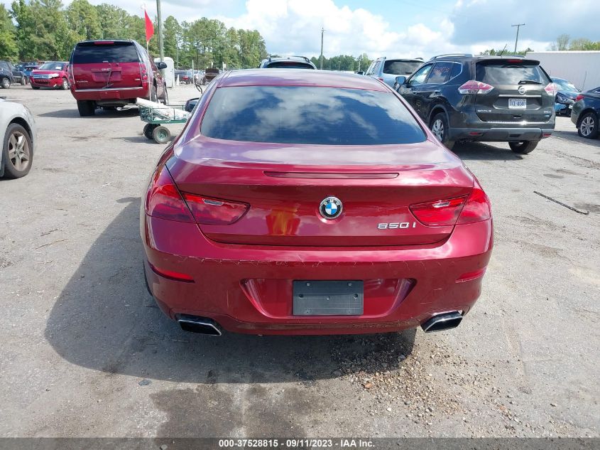 2013 BMW 650I XDRIVE WBAYM1C5XDDZ02526